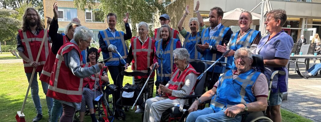 Cliënten, medewerkers en buurtbewoners starten zwerfafvalbrigade in Vinkeveen en Mijdrecht