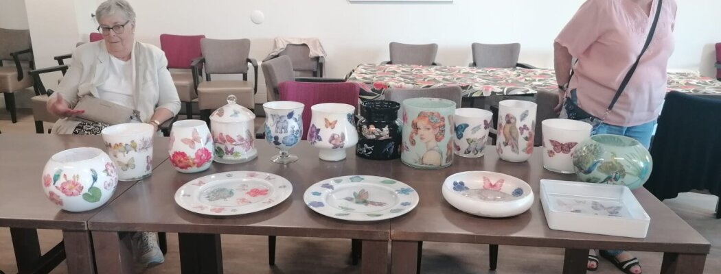 Creativiteit bij Zonnebloem, afdeling Mijdrecht
