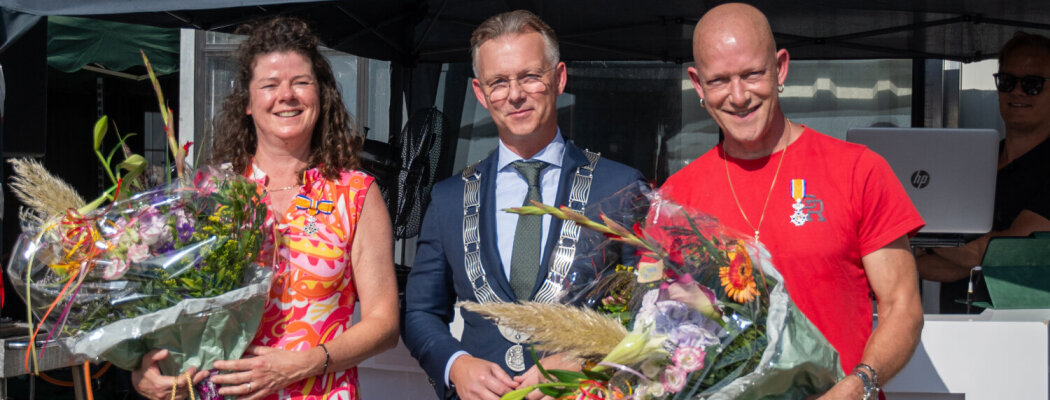 Koninklijke onderscheiding voor Arjen en Andrea Exel