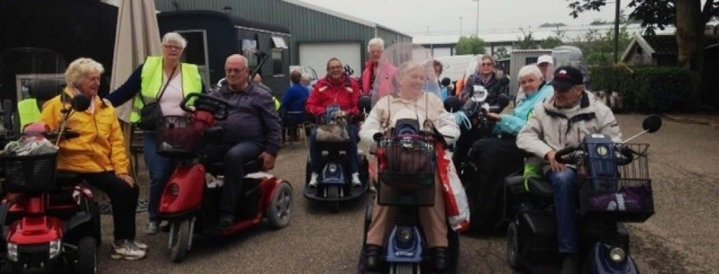 Vanwege groot succes extra scootmobielrit in De Ronde Venen