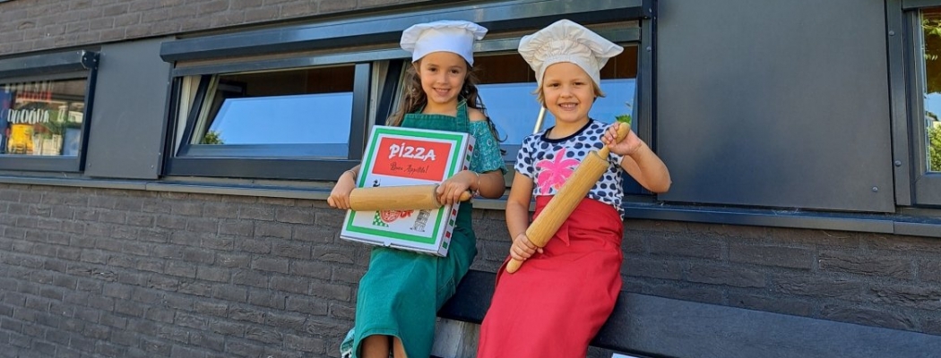 De Schakel bakt pizza’s voor nieuwe schoolplein
