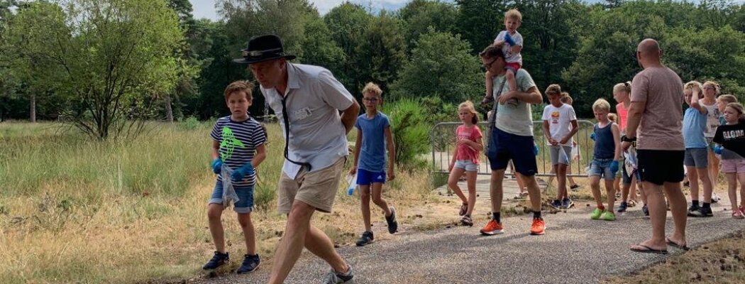 Natuurdetective tijdens Burendag op bezoek bij NME in Wilnis