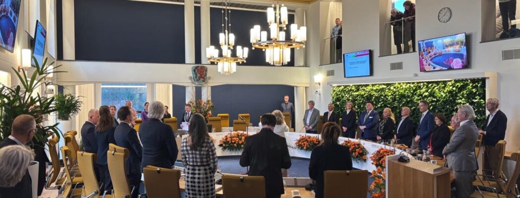 Afscheid van de oude gemeenteraad en installatie nieuwe raad