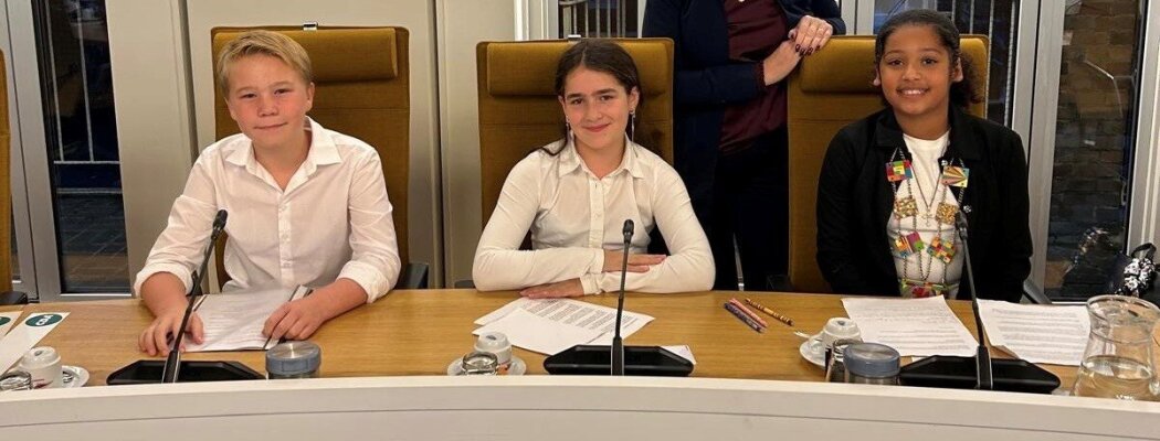 Kinderen nemen het woord: gemeenteraad stemt unaniem in met voorstellen kinderraad