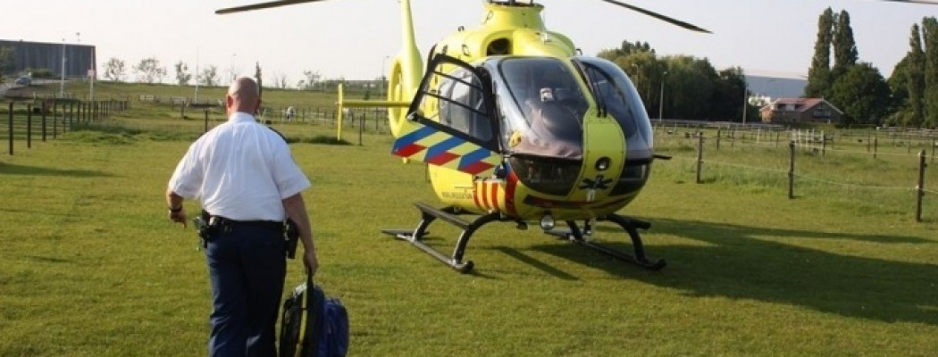 [FOTO'S] Traumahelikopter ingezet bij val van paard in Aalsmeer