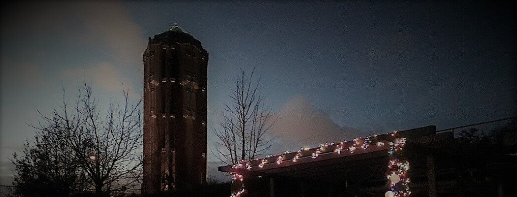 Fotospeurtocht bij watertoren en FAM in kerstvakantie