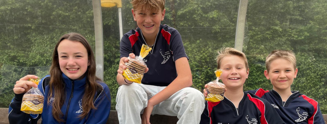 Stroopwafelactie voor en door de jeugd van KV Atlantis