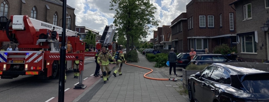 Kerklaan Vinkeveen dicht vanwege brandmelding