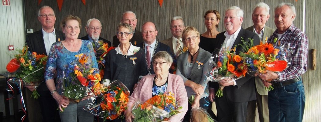 Twaalf inwoners uit De Ronde Venen benoemd tot Lid in de Orde van Oranje-Nassau