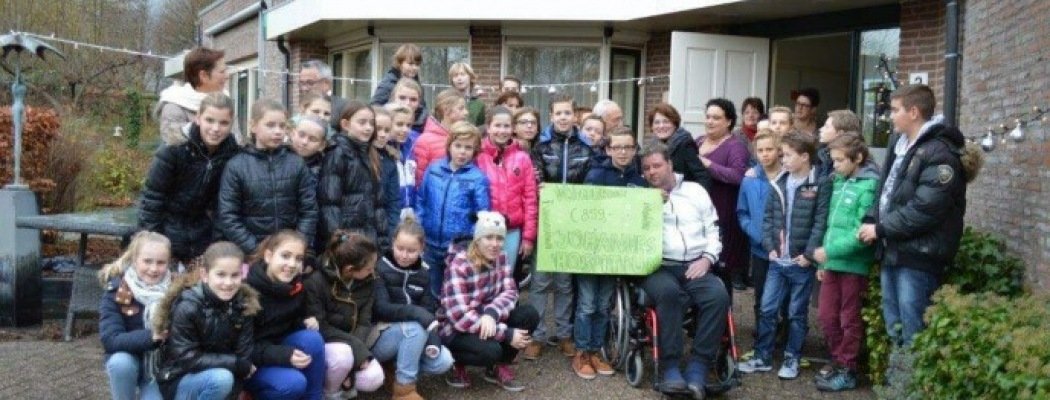 Jenaplanbasisschool Vlinderbos in actie voor het Johannes Hospitium