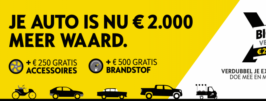 The Big Event en Bedrijfswagen Deals bij Opel Janssen Van Kouwen