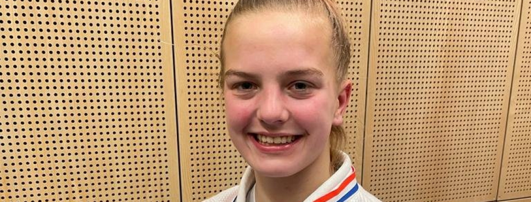 Judoka Xanne van Lijf (Wilnis) wederom Nederlands Kampioen -18 jaa