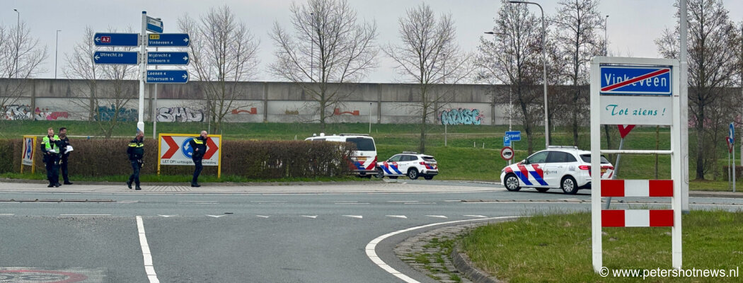 Afrit Vinkeveen op A2 enige tijd dicht vanwege 'dreiging tegen gevangenismedewerkers'