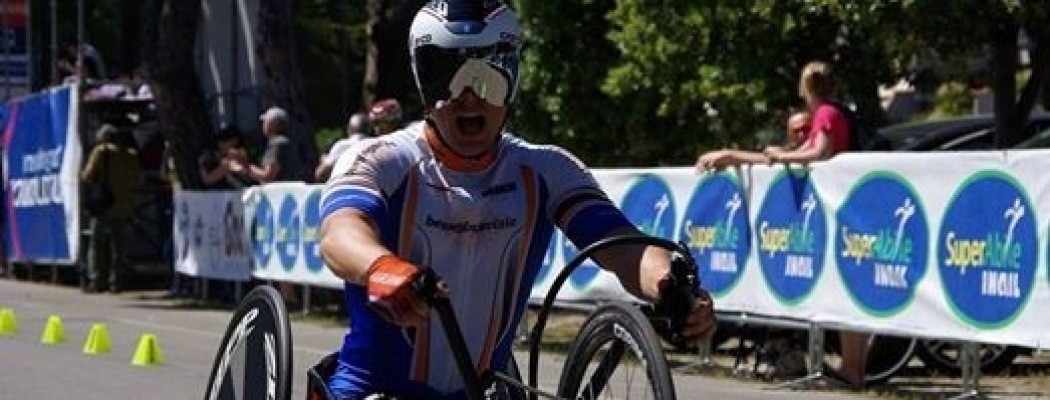 Handbiker Tim de Vries gekwalificeerd  voor het Wereldkampioenschap Paracycling
