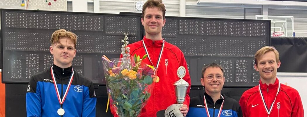 Floretschermer Daniël Giacon pakt 25 Nationale titel