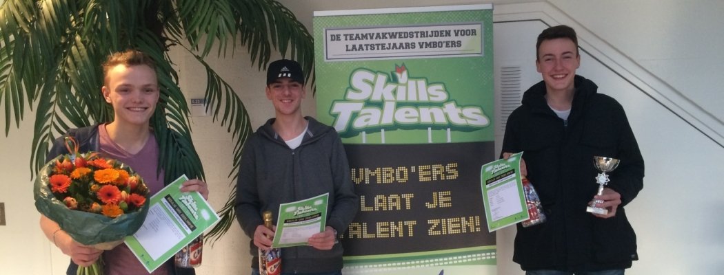 VeenLanden College wint plaats in de finale van Skills Talents