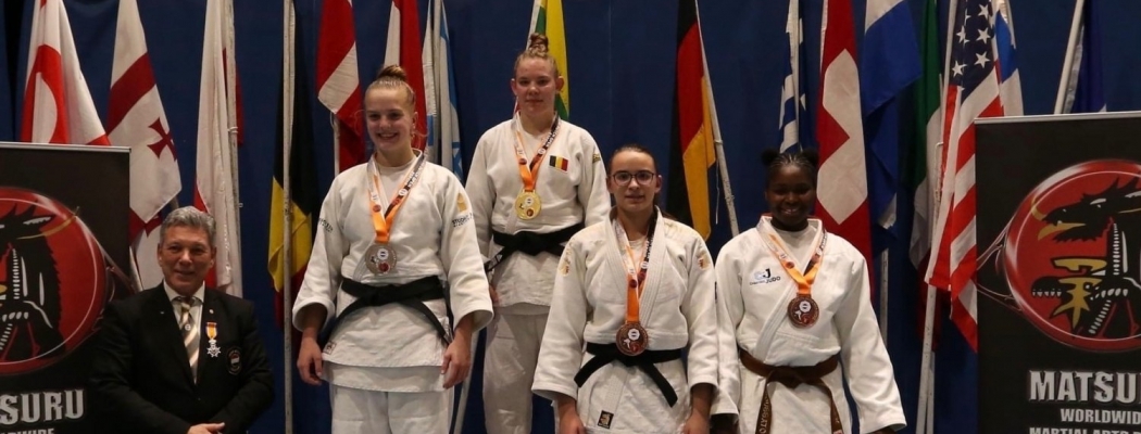 Xanne van Lijf uit Wilnis 2e bij internationaal judotoernooi Eindhoven
