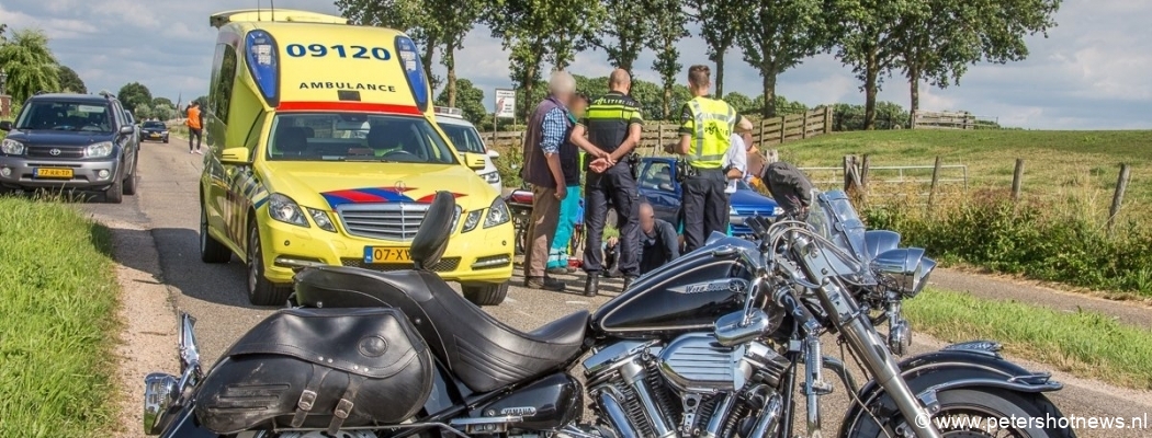 Motorrijder gewond bij ongeluk A.C Verhoefweg Mijdrecht