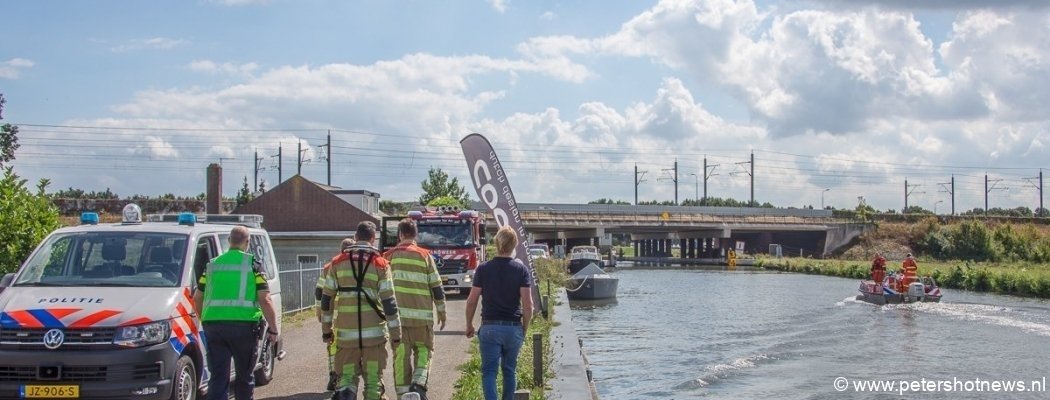 Hulpdiensten rukken uit voor bijna-aanvaring Amsterdam Rijnkanaal