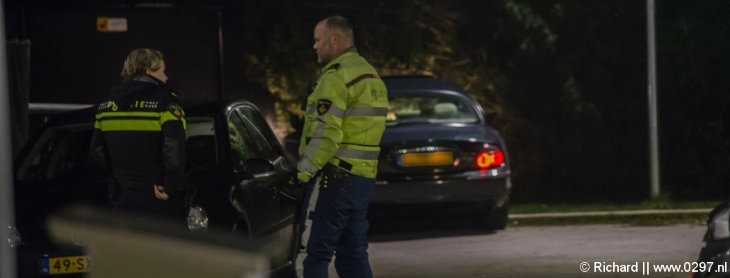 Politieachtervolging eindigt bij hotel Vinkeveen