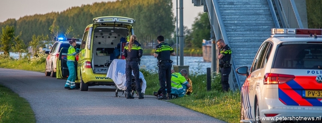 Wielrenner gewond langs Kanaaldijk West Loenersloot