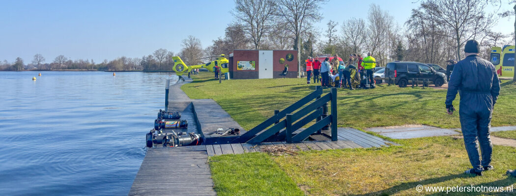 Duiker komt te snel op en raakt onwel: traumaheli geland