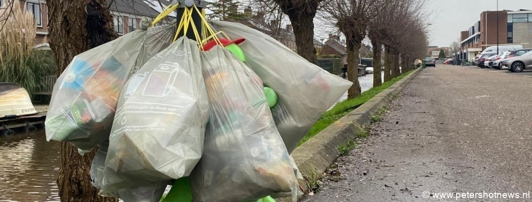 Afvalverwerker 'vergeet' plastic afval in Vinkeveen
