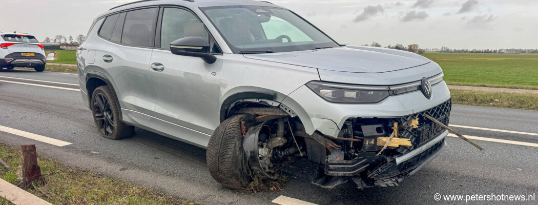 Man die houten vangrail N201 Mijdrecht ramde had teveel gedronken