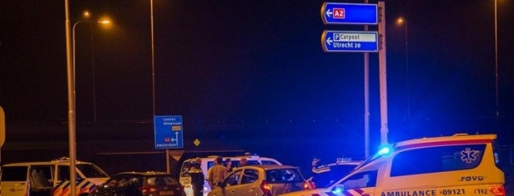 [UPDATE] Auto weggereden na ongeluk N201 Vinkeveen, bestuurder heeft zich gemeld