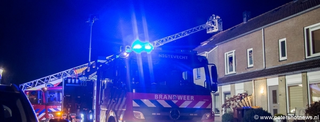 Brandweer naar schoorsteenbrand in Nigtevecht