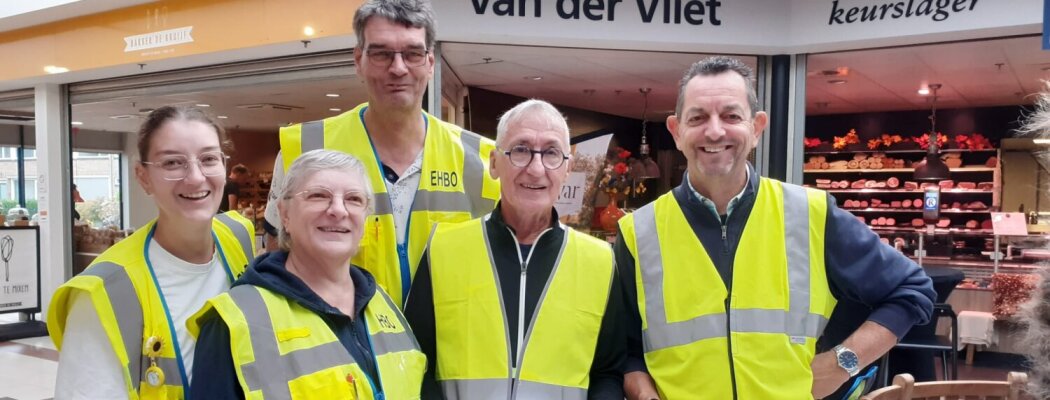 E.H.B.O Lucas Vinkeveen houdt ledenwervingsactie in winkelcentrum Zuiderwaard