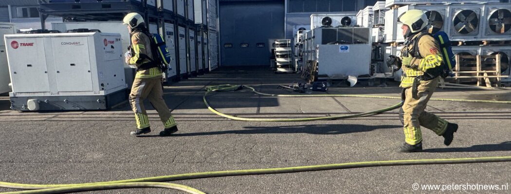 Grote brand op industrieterrein Mijdrecht