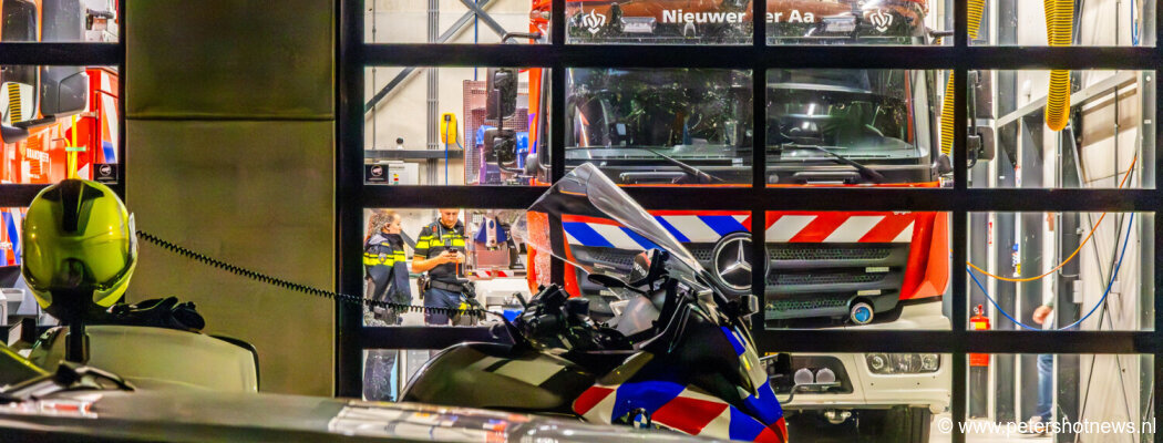 Inbraak bij brandweerkazerne Nieuwer Ter Aa: daders slaan ruit in