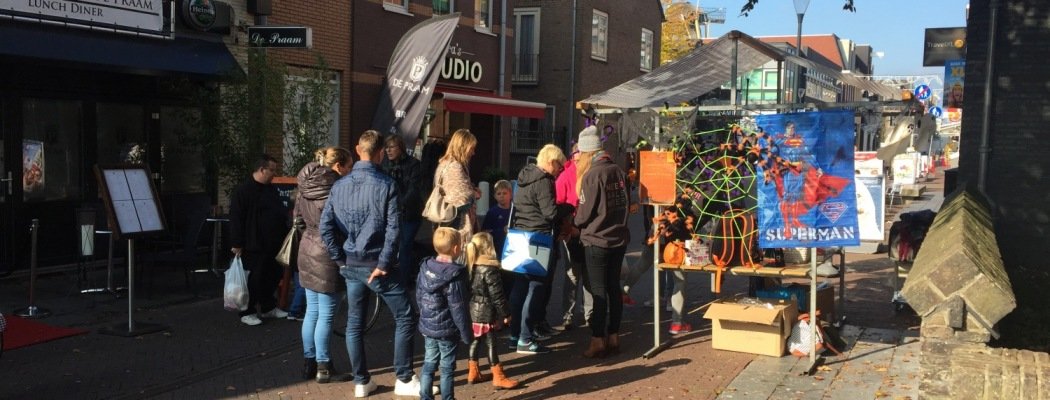 Geslaagde pompoenenspeurtocht in Aalsmeer Centrum