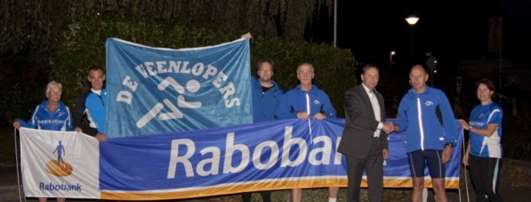 Rabobank tekent sponsorcontract met Atletiekvereniging de Veenlopers