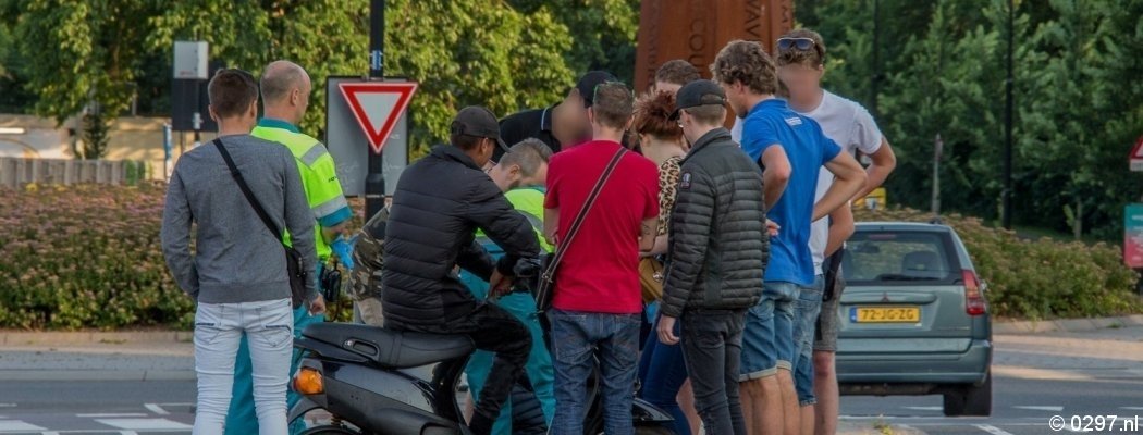 Scooterrijder gewond na val in Mijdrecht