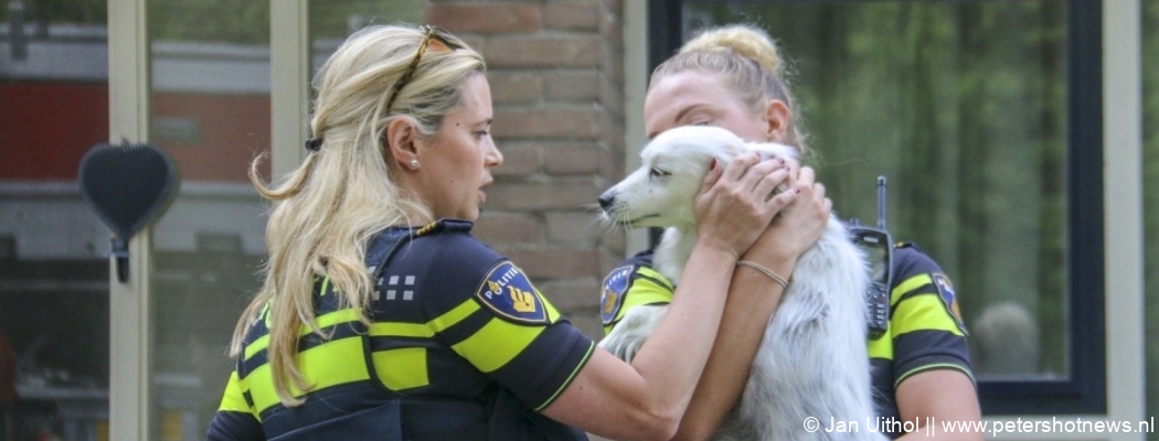 Hond gered bij woningbrand Uithoorn