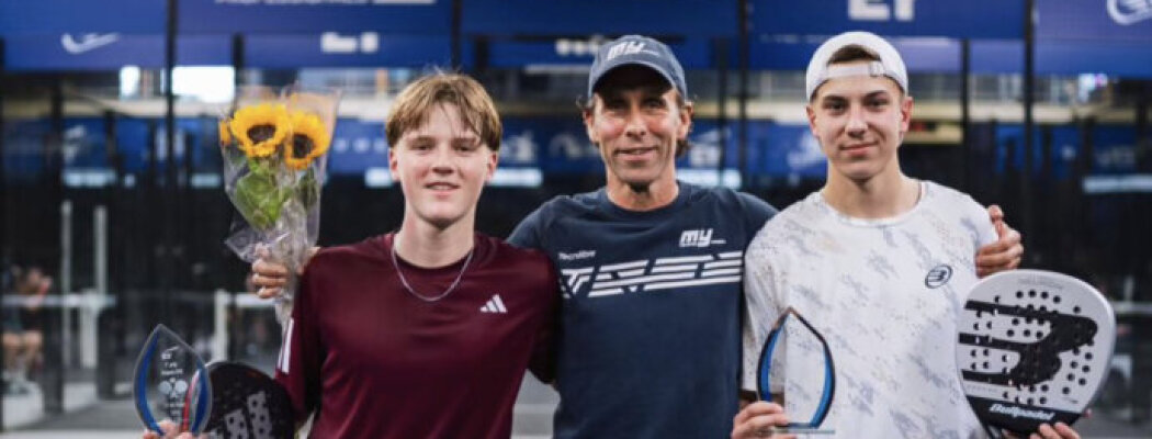 VLTV jeugd domineert het EY NK padel in Eindhoven