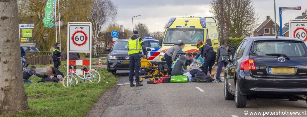Kinderen zwaargewond bij ongeluk Oosterlandweg Mijdrecht