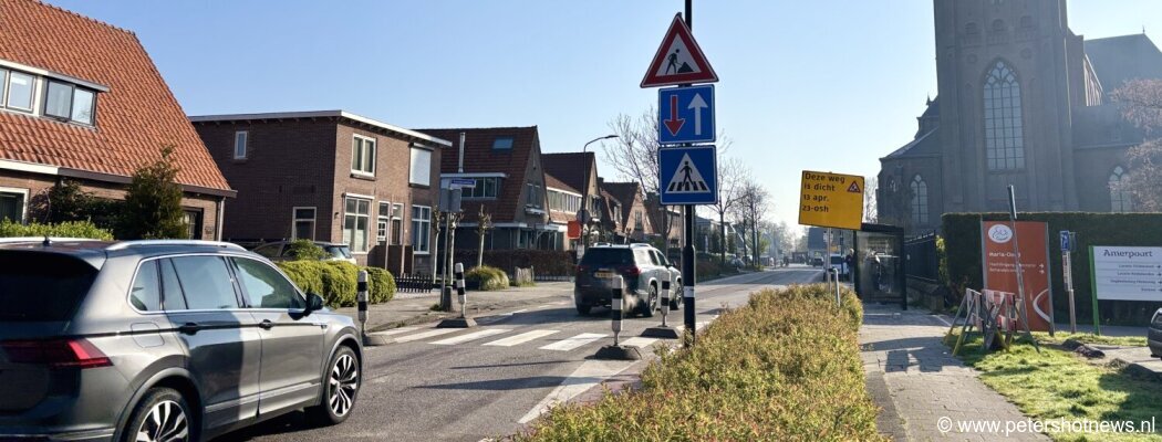 Nieuwe voorrangsregeling op Kerklaan in Vinkeveen