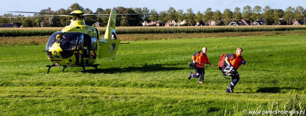 Traumahelikopter landt voor incident bij manege Mijdrecht