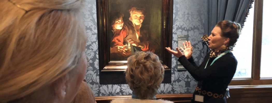 Indrukwekkend bezoek aan Museum Mauritshuis met alleengaande ouderen