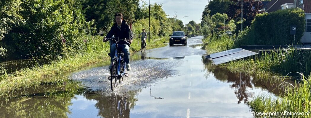 Vinkeveen nog steeds last van hevige regenval