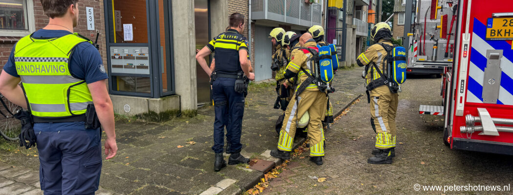 Brandweer opgeroepen voor melding rookmelder in Mijdrecht