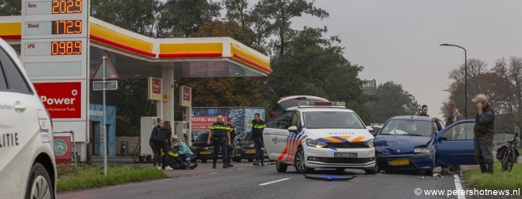Drie gewonden bij ongeluk met politieauto na achtervolging in Wilnis