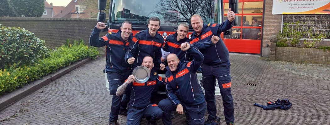 Brandweer Vinkeveen behaald tweede plaats bij provinciale vaardigheidstoets