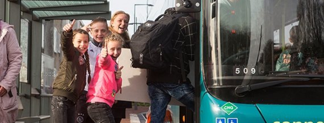 Kinderen gratis met de bus vanaf 2024