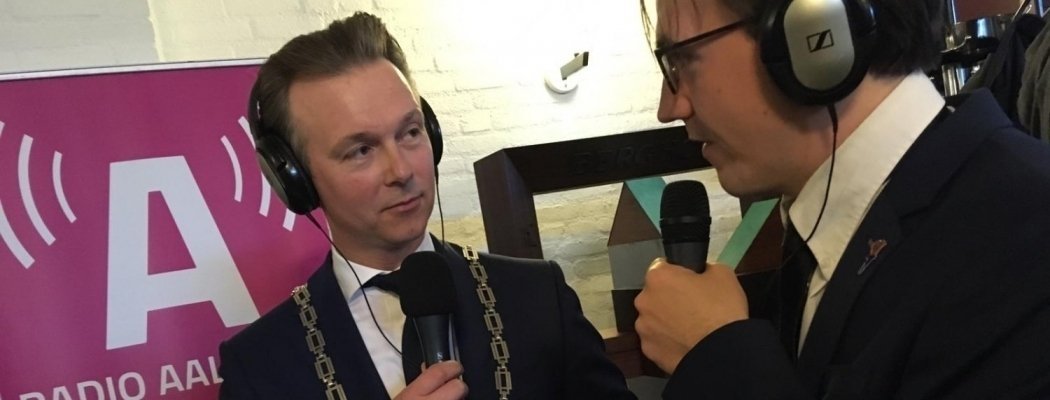 Burgemeester Oude Kotte twee keer te gast op Radio Aalsmeer