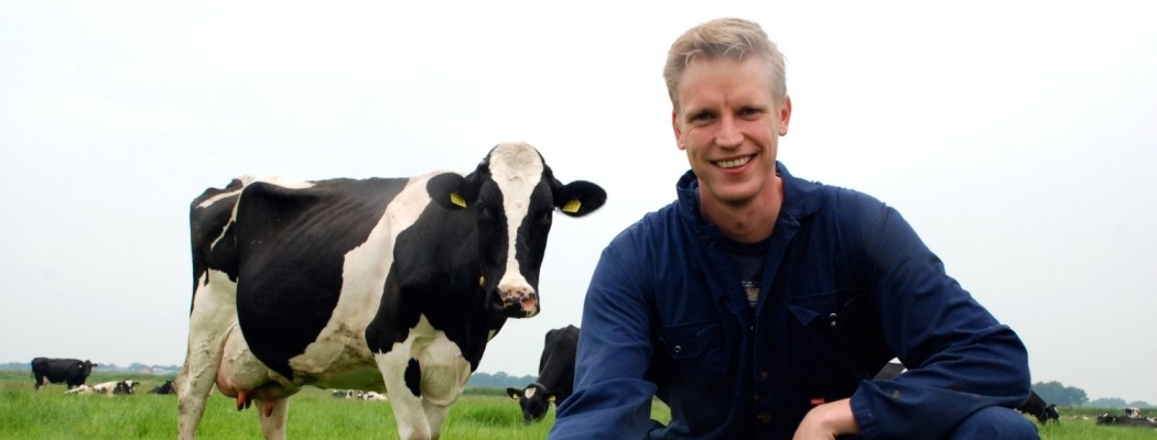 Melkveehouder en VVD Europarlementariër Jan Huitema bezoekt De Ronde Venen