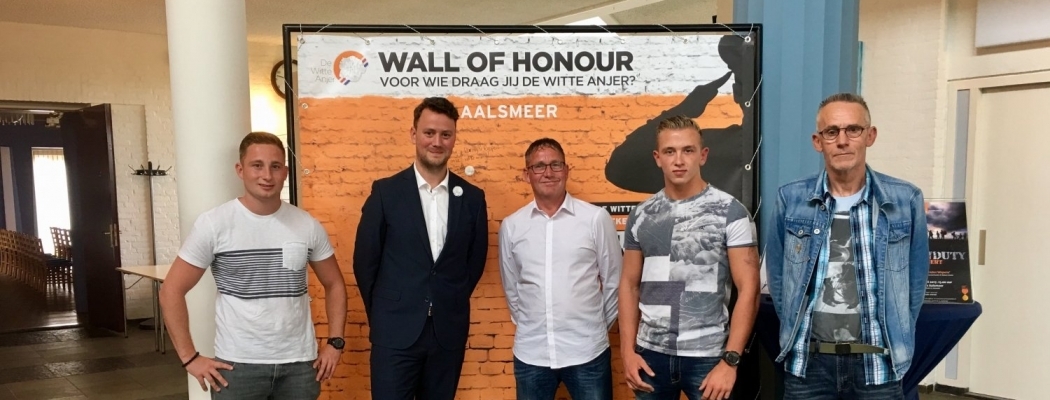 Wall of Honour Aalsmeer in gebruik genomen